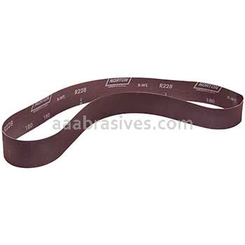 Norton 2 x 48 180-X Norton Metalite Plyweld RR Flex R228 Narrow Belts