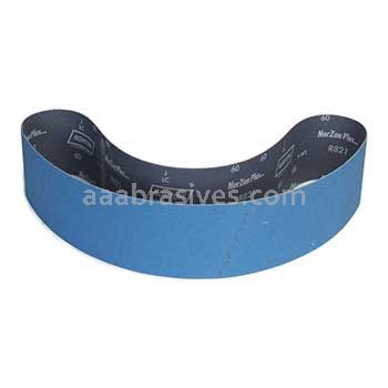 Norton 4 x 59-1/2 BlueFire R831 Cloth Narrow Benchstand Belt 40 Grit