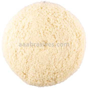 Norton 78072745649 8" G-Mop Wool Compounding Pad