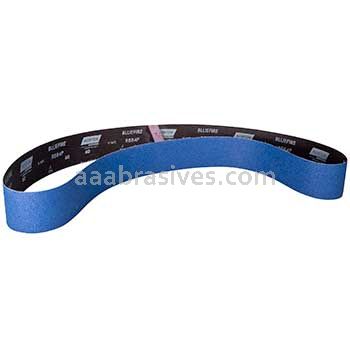 Norton 3 x 79 BlueFire Cloth Narrow Backstand Belt 60 Grit R884P ZA