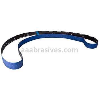 Norton 2 x 132 In. BlueFire Cloth Narrow Backstand Belt 36 Grit R884P ZA