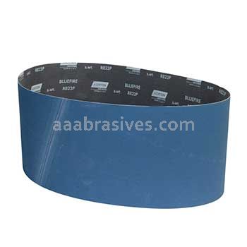 Norton 9 x 60 BlueFire Cloth Narrow Backstand Belt 120 Grit R823P