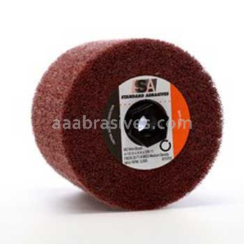 Standard Abrasives MD Mini-Brush 875702 4-1/2" x 4" x 5/8-11 FB036 A XCS Medium Density