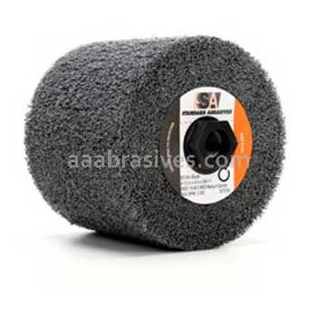 Standard Abrasives MD Mini-Brush 875704 4-1/2" x 4" x 5/8-11 FB051 15-46 A VFN Medium Density