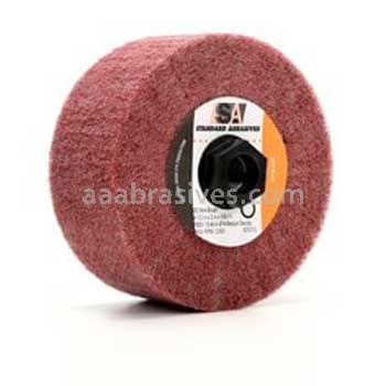 Standard Abrasives MD Mini-Brush 875712 4-1/2" x 2" x 5/8-11 FB039 20-71 A MED Medium Density (Stock)