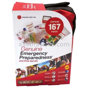 ERB 17140 167 Pc Soft Sided Emergency Preparedness First Aid Kit