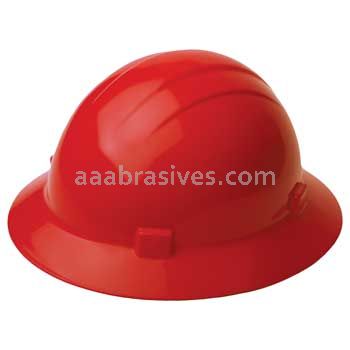 ERB 19204 Americana Full Brim Slide-Lock 4-Point Nylon Safety Helmet