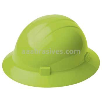 ERB 19220 Americana Full Brim Mega Ratchet 4-Point Nylon Safety Helmet