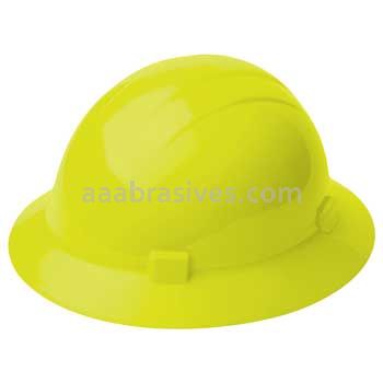 ERB 19228 Americana Full Brim Mega Ratchet 4-Point Nylon Safety Helmet