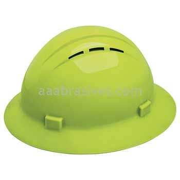 ERB 19330 Americana Full Brim Vent Slide-Lock 4-Point Nylon Safety Helmet
