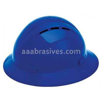 ERB 19336 Americana Full Brim Vent Slide-Lock 4-Point Nylon Safety Helmet