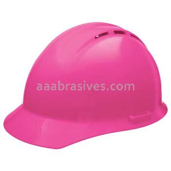 ERB 19453 Americana Cap Vented Mega Ratchet 4-Point Nylon Safety Helmet