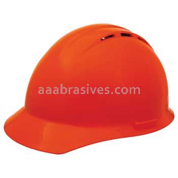 ERB 19455 Americana Cap Vented Mega Ratchet 4-Point Nylon Safety Helmet