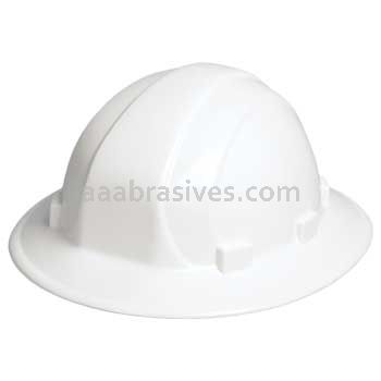 ERB 19501 Omega II Full Brim Slide-Lock 6-Point Nylon Safety Helmet