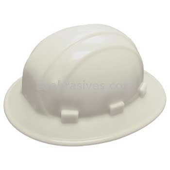 ERB 19522 Glo-Mega Omega II Full Brim Slide-Lock 6-Point Nylon Safety Helmet