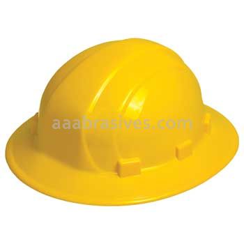 ERB 19912 Omega II Full Brim Mega Ratchet 6-Point Nylon Safety Helmet