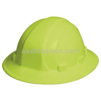 ERB 19920 Omega II Full Brim Mega Ratchet 6-Point Nylon Safety Helmet
