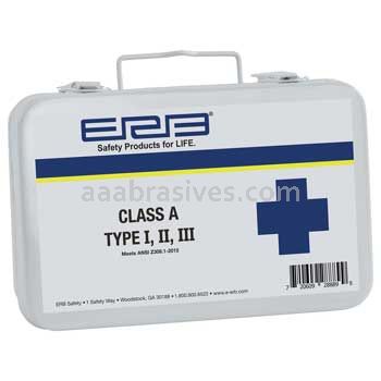 ERB 28889 Ansi 2015 Class A Bulk Contents Metal Box First Aid Kit