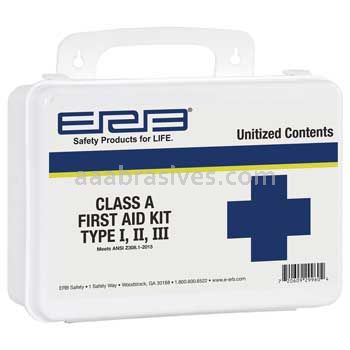 ERB 29960 Ansi 2015 Class A Unitized Contents Plastic Box First Aid Kit