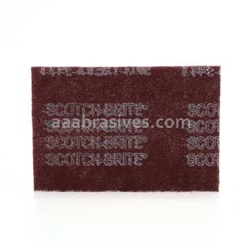 Scotch-Brite™ Hand Pad 6x9 Maroon 7447B 3M™ General Purpose