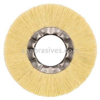 Weiler 20180 6" Tampico Wheel Brush 2" Arbor Hole