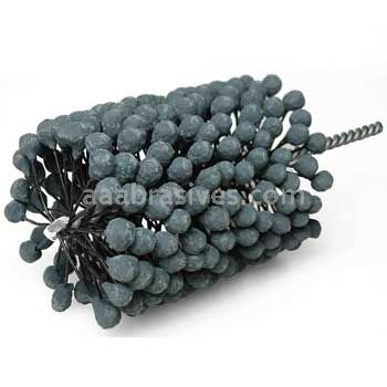 Weiler 34273 CrossFlex Heavy Duty Bore Brush 3-3/4 Diameter 320 SC Grit