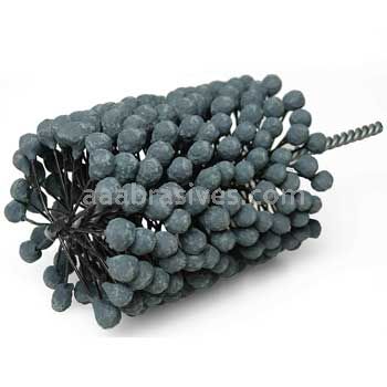 Weiler 34279 CrossFlex Heavy Duty Bore Brush 4-1/4 Diameter 180 SC Grit