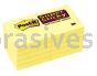 Post-it&trade; Super Sticky Notes 622-10SSCY 2 in x 2 in Canary Yellow 3M 7000052461