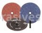 4-1/2" Trim-Kut Disc Polymer Backing 60 Zirc RB 1/4" Hex Mandrel Included