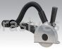 Dynabrade 52615 - 5" (127mm) Dia. Right Angle Vacuum Cut-Off Wheel Tool 1.3 hp, 12,000 RPM, Rotational Exhaust, 3/8"-24 Spindle Thread