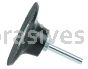 Weiler 60509 Type S Hub Pad and Mandrel for Blending Discs and Bobcat Flap Discs 3"