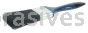 Weiler 40002 2" Varnish Brush Black China Bristle Fill 3" Trim Length Blue Foam Handle