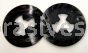 3M™ 7000120518 5” Hard Black Disc Pad Ribbed 81733