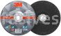 3M&trade; 7010412151 7 x 1/4 in x 7/8 Type 27 Silver Depressed Center Grinding Wheel 87451