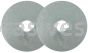 Weiler 03934 Nylox Steel Flanges 5-5/8" O.D. x 1-1/4" Arbor Hole