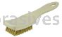 Weiler 73156 Small Tire Cleaning Brush Brass Wire Fill