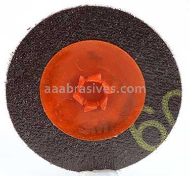 3M™ 7000000386 2 #100 Grit TP 361F A/O Roloc™ Disc