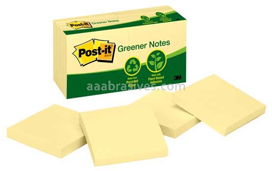 Post-it™ Notes 654-RP 3 in x 3 in Canary Yellow 3M 7100104288