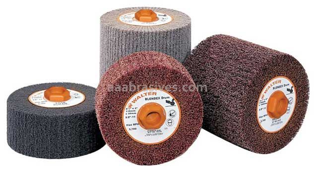 Walter 07M324 4-1/4 x 2 x 5/8-11 Blendex Drum - Fine