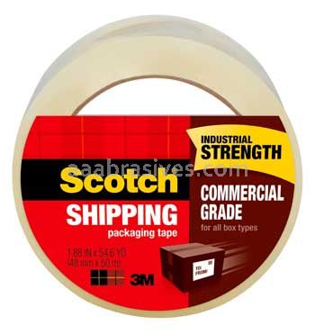 Scotch&trade; Commercial Grade Shipping Packaging Tape 3750 48 mm x 50 m 3M 7010332952