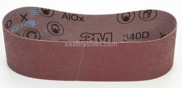 3M™ 7010360813 3 x 24 50 Grit X-wt 340D Cloth Belt