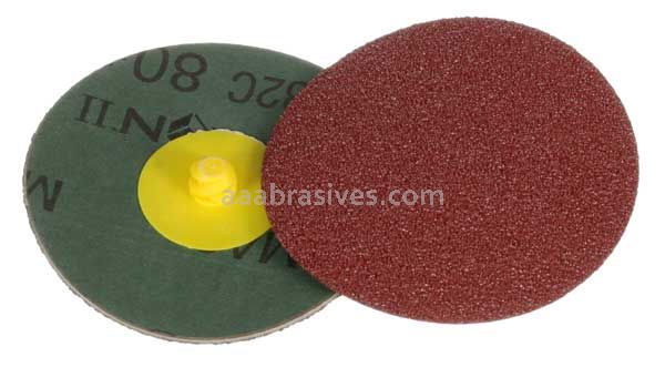 3M™ 7000044904 3" 80+ Grit TR 982C Cubitron™ II Roloc™ Fibre Disc