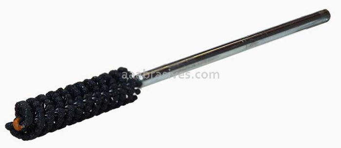 Weiler 34353 CrossFlex Standard Duty Bore Brush 14mm Diameter 240 SC with Collet