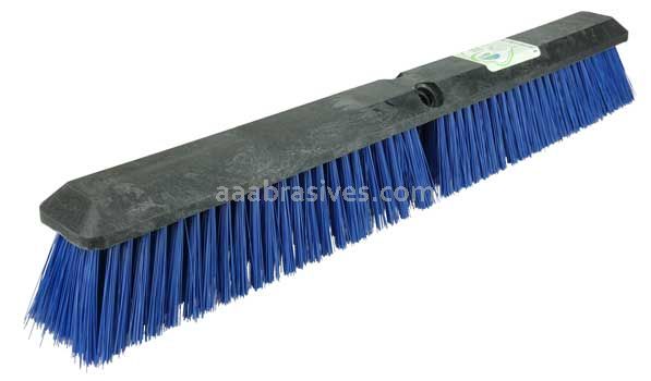 Weiler 42353 24" Green Works Sweep Medium Blue Fill with Foam Block