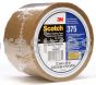Scotch&trade; Box Sealing Tape 375 Tan 72 mm x 50 m 3M 7010335881