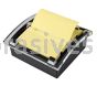 Post-it™ Pop-up Notes Dispenser DS330-BK 3 in x 3 in Black Base Clear Top 3M 7100082027