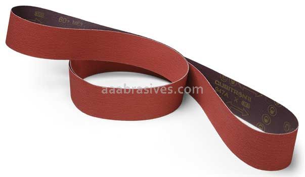 3M™ 7100224118 3-1/2 in x 110 in P220 Grit J-wt 900DZ Cloth Belt