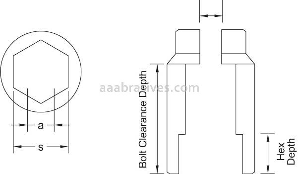 CS Unitec™ EX1830-030UB 9/16" Socket 1/2" Dr Deep Impact Copper Beryllium 6 Point Sockets