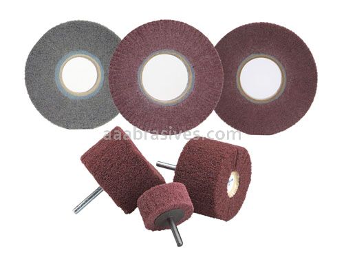8 x 1 x 3 A/O Fine Merit Flap Wheel Medium Density Flap Wheels