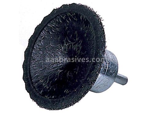Weiler 35298 - 2-3/4" .020, Encapsulated Flared End Brush - 012382352981